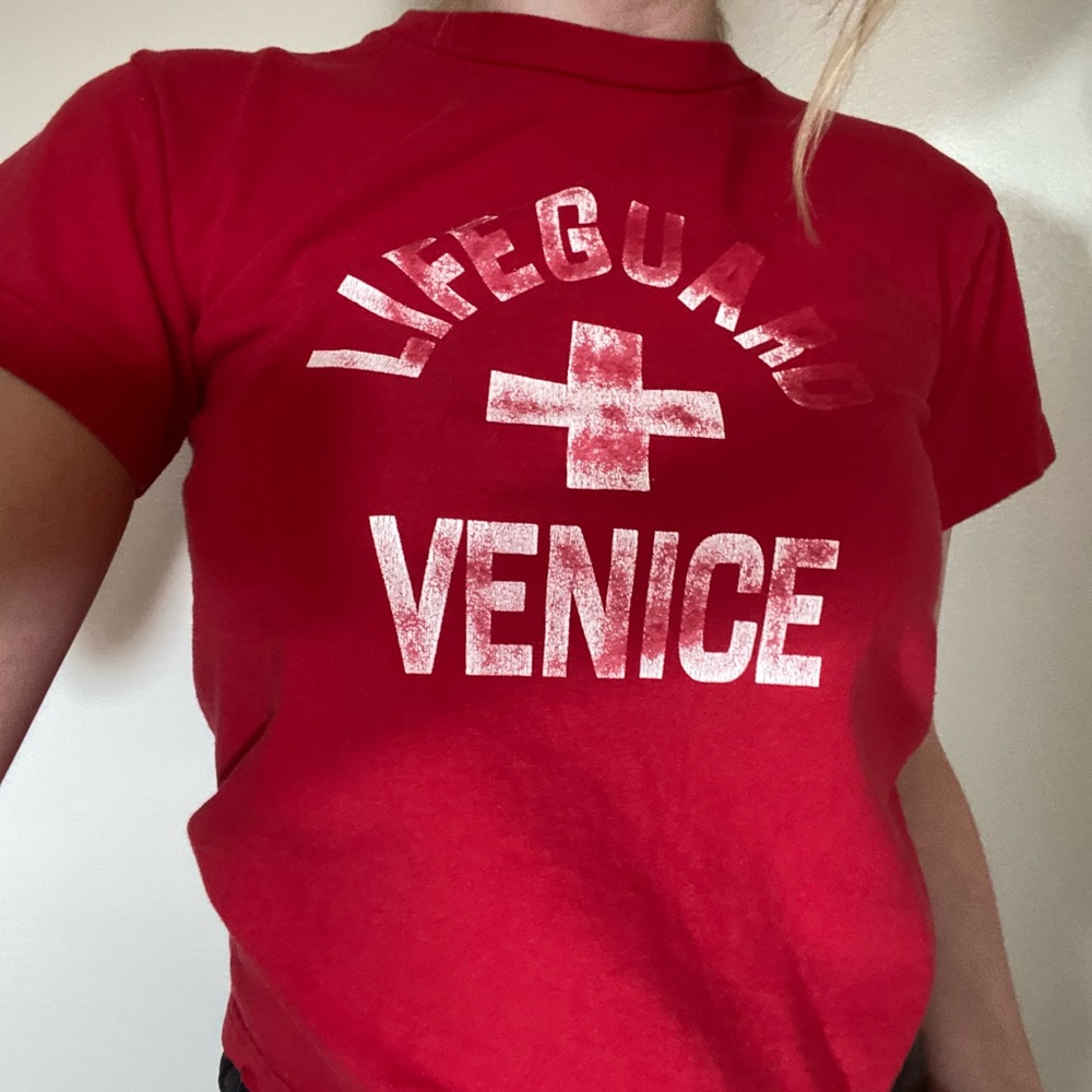 Red Graphic Tee